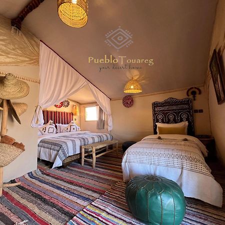 Pueblo Touareg - Private Tents Merzouga Exteriör bild