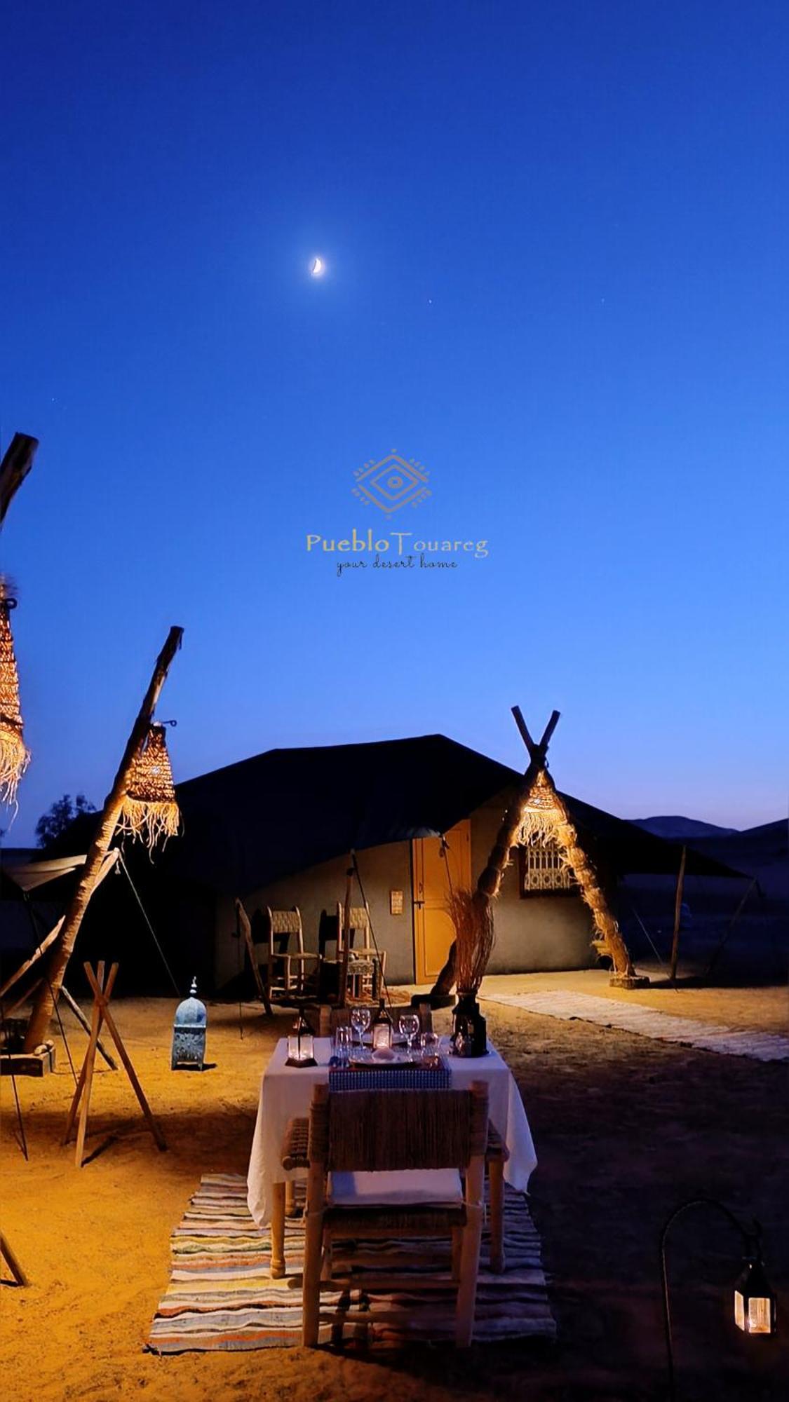 Pueblo Touareg - Private Tents Merzouga Exteriör bild