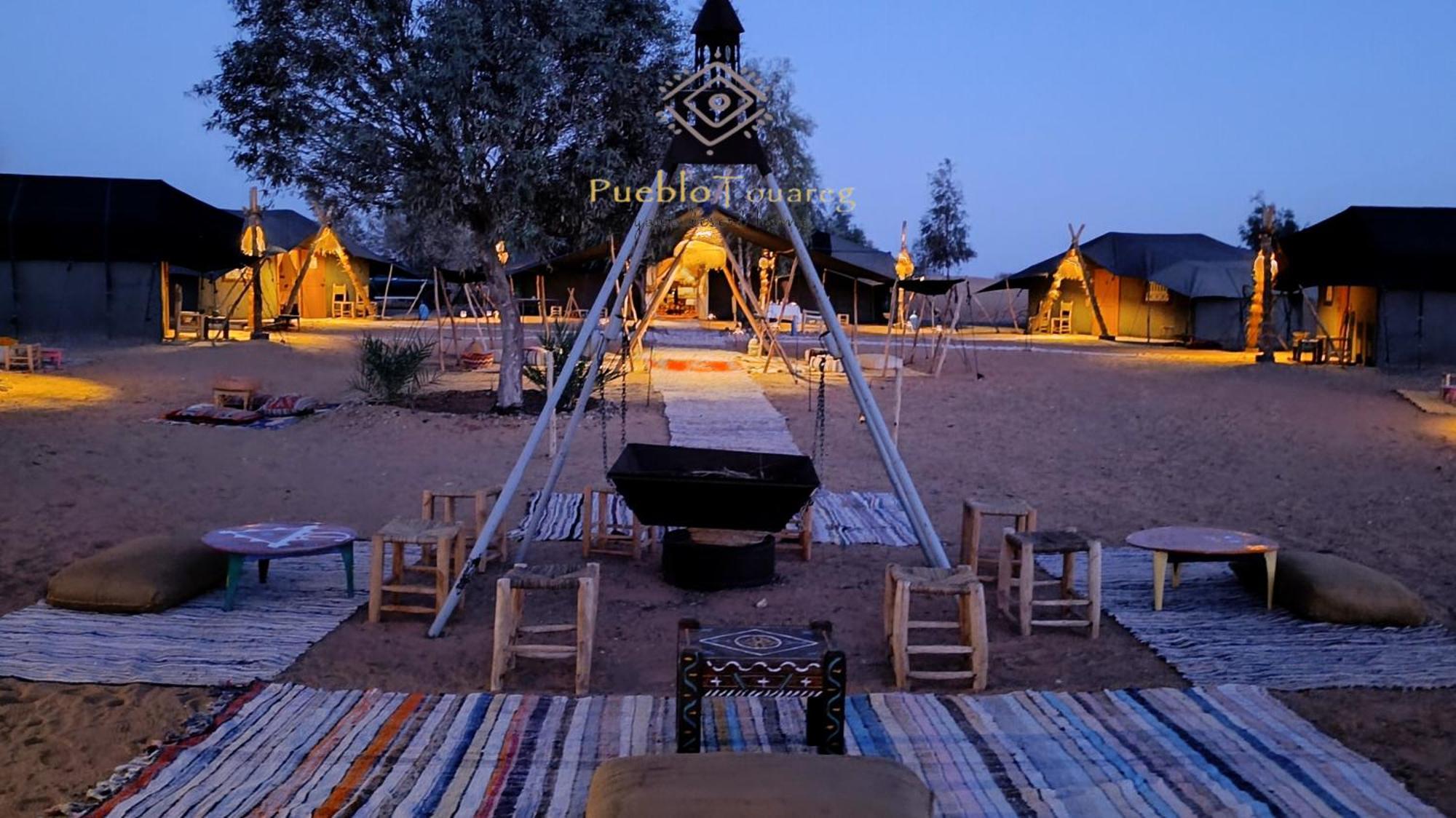 Pueblo Touareg - Private Tents Merzouga Exteriör bild