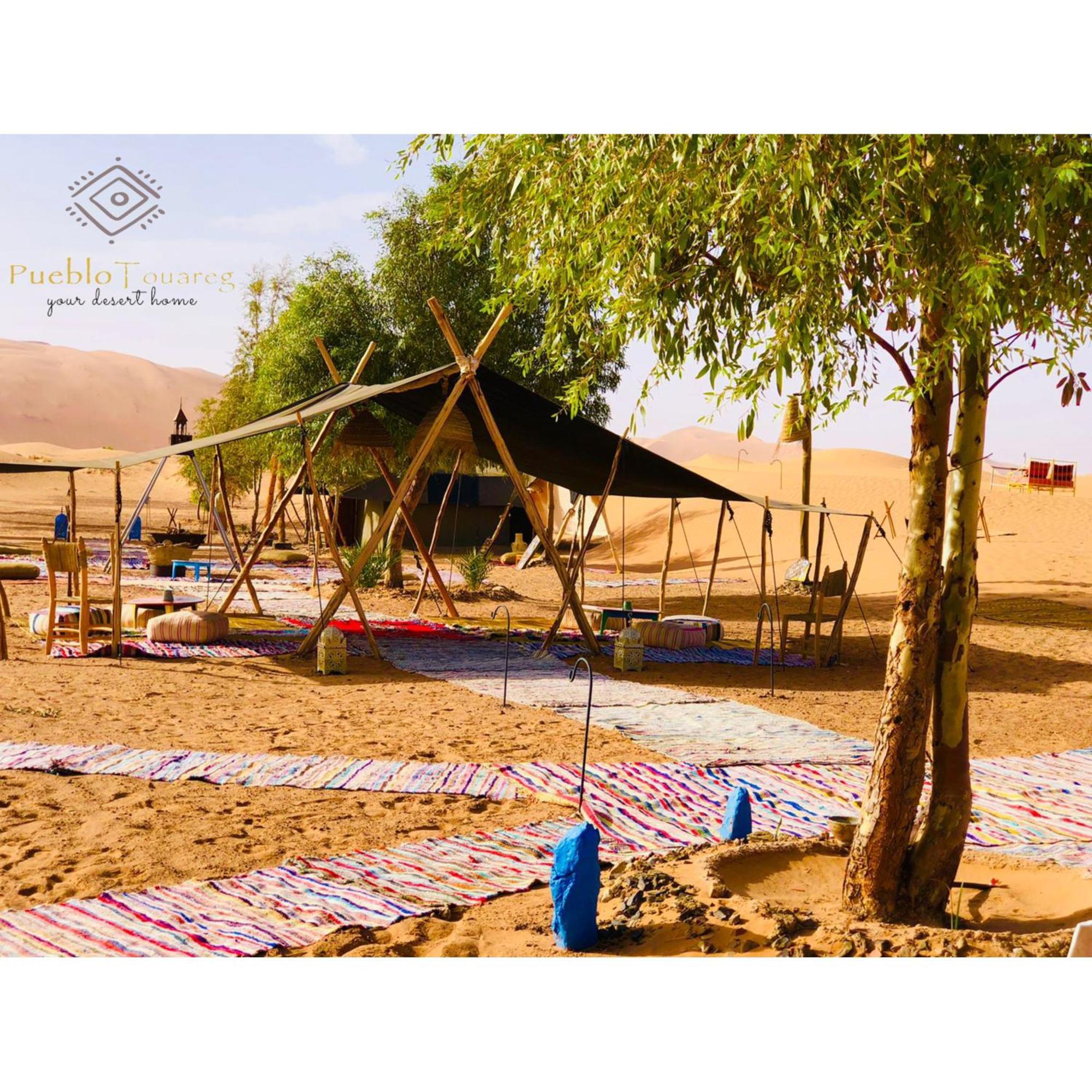 Pueblo Touareg - Private Tents Merzouga Exteriör bild