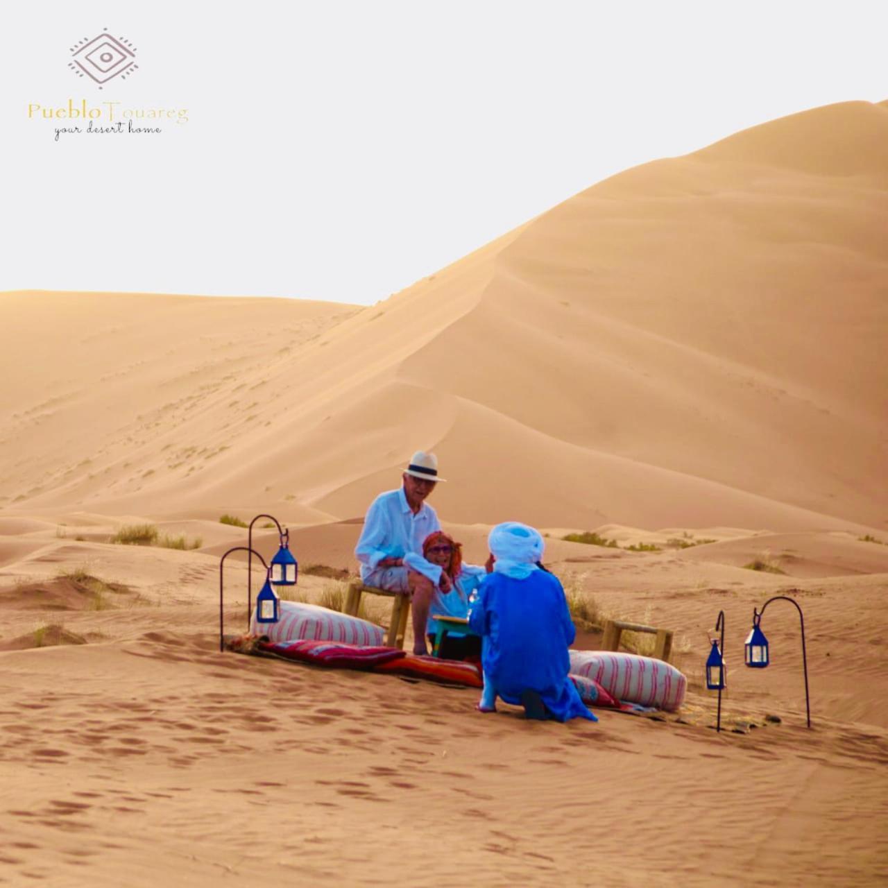 Pueblo Touareg - Private Tents Merzouga Exteriör bild