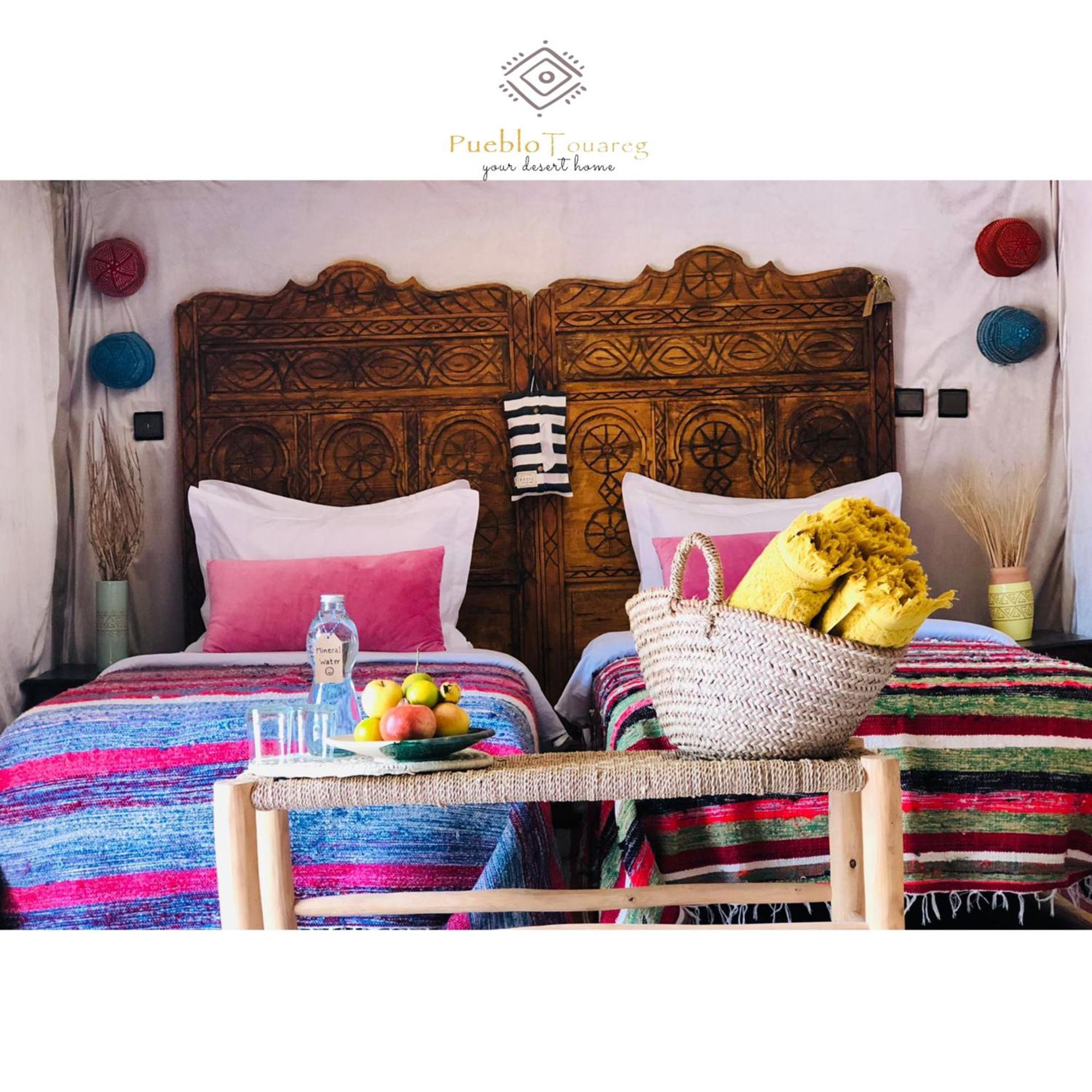 Pueblo Touareg - Private Tents Merzouga Exteriör bild
