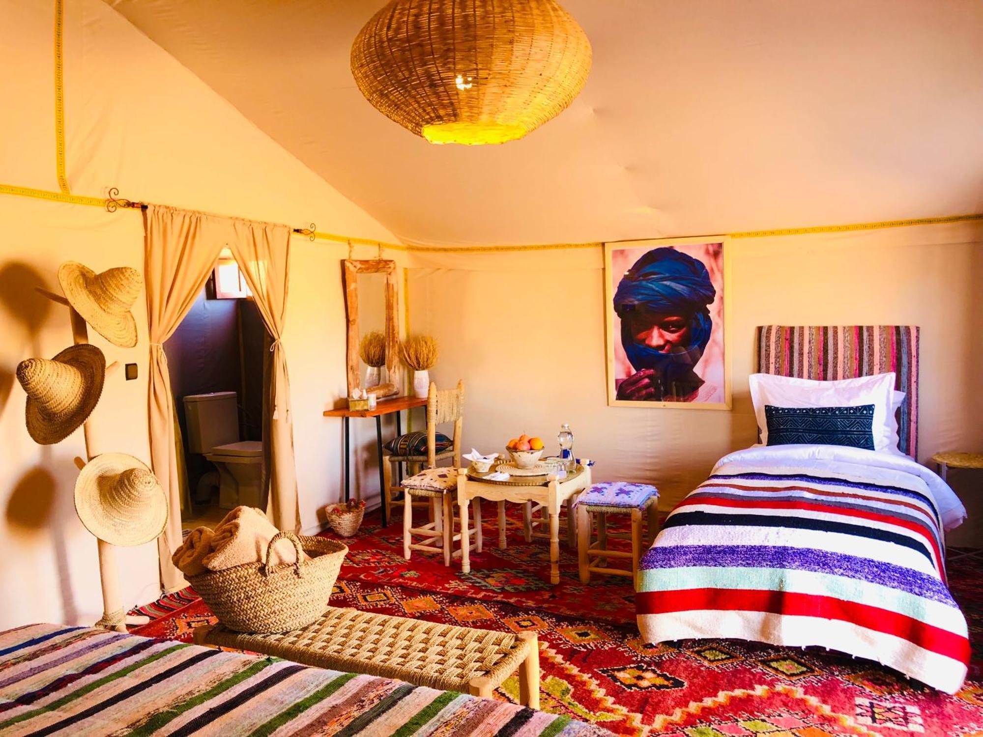 Pueblo Touareg - Private Tents Merzouga Exteriör bild